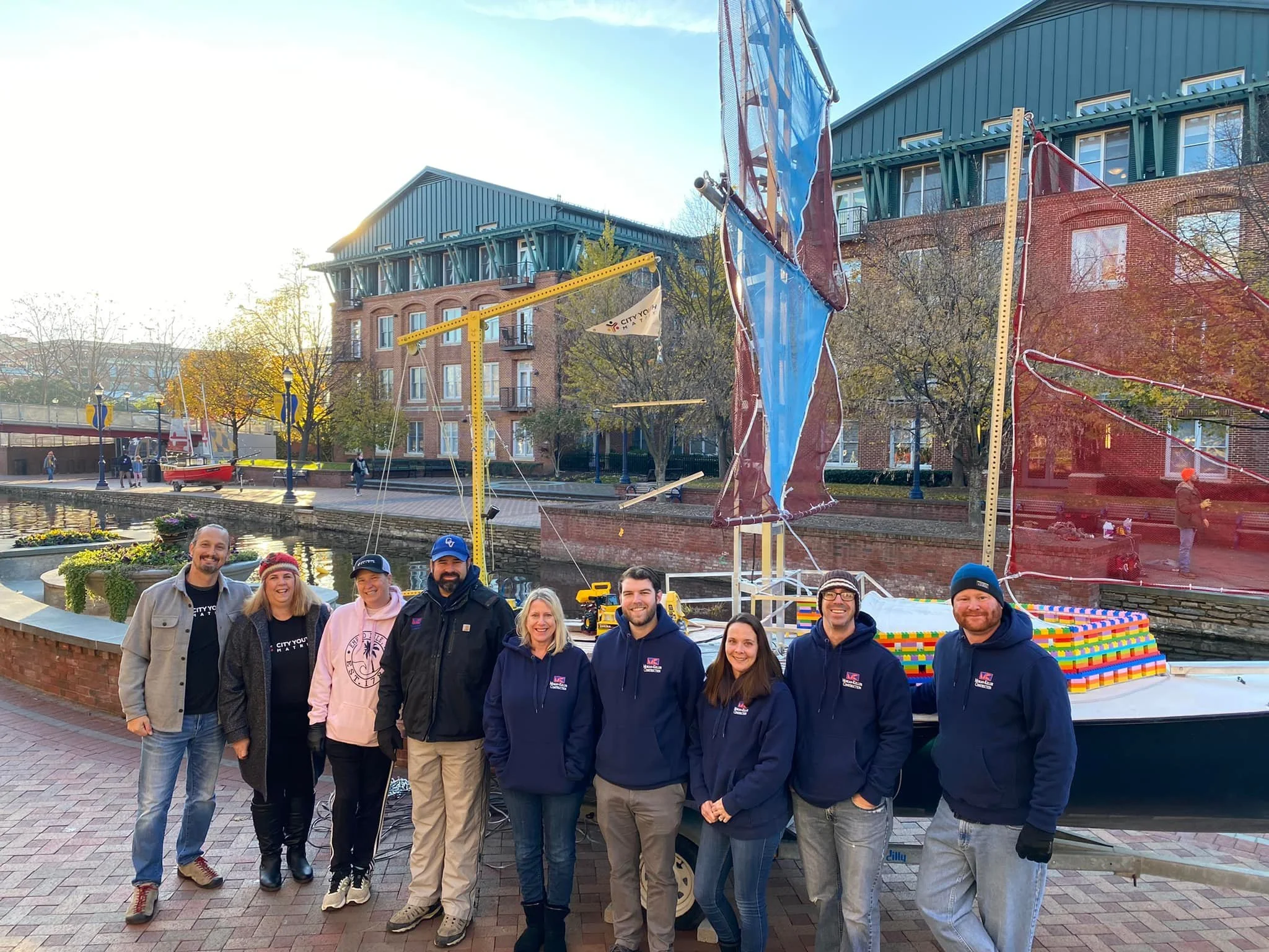 Sailing through winter solstice launches in Carroll Creek